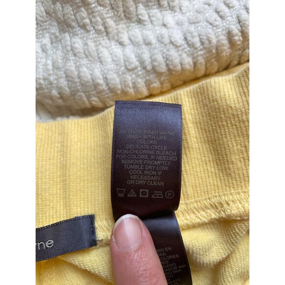 Liz Claiborne Yellow Cotton Blend Drawstring Casual Pants With Pockets Size 3X - Picture 5 of 6